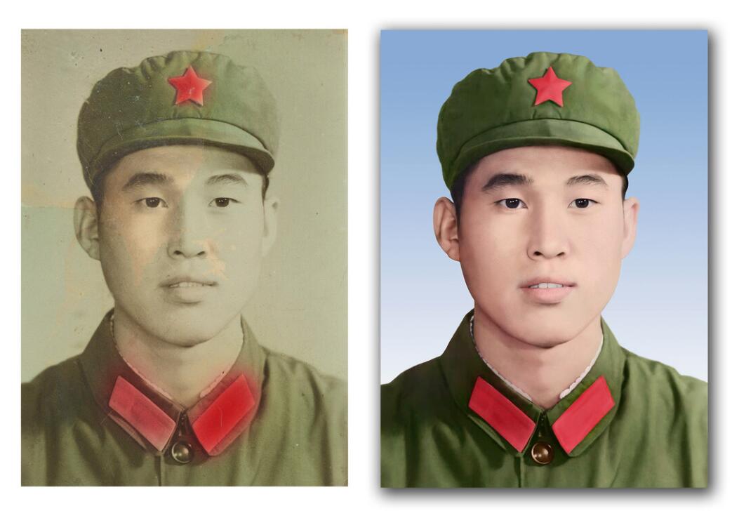高唐破损照片修复-18
